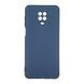 Silicone cover Full Xiaomi Redmi Note 9S/Note 9 Pro dark blue 27181 фото