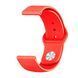Універсальний ремінець 22mm silicone red 31006 фото 2