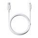 USB Cable Baseus Silky Series Fast Charging Lightning 2.4A (1m) white 42144 фото 4