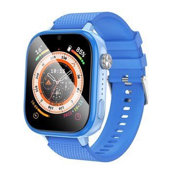 Дитячий годинник з GPS Hoco Y101 4G blue 37301 фото