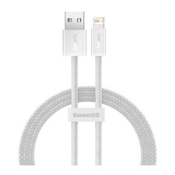 Кабель Baseus Dynamic Series Fast Charging Lightning 2.4A (2m) white 12506 фото