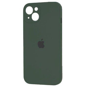 Silicone case Full camera iPhone 13 Pro Max cyprus green 32499 фото