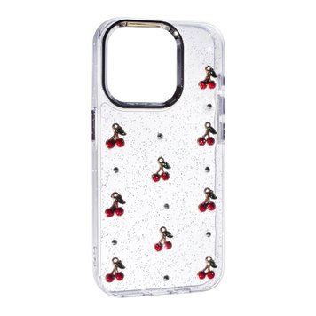 Силікон Xiaomi Redmi 13C Clear Shiny cherry 44712 фото