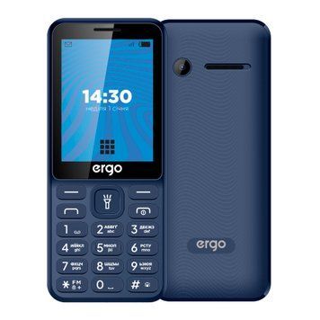 Телефон Ergo E284 Blue UA 47263 фото