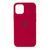Silicone case Full iPhone 13 rose red 46787 фото