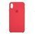 Silicone case iPhone Xs Max crimson 19689 фото