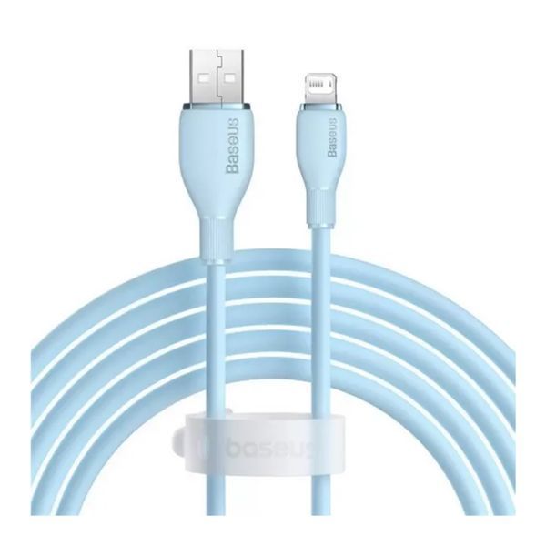 USB Cable Baseus Pudding Series Lightning 2.4A (2m) blue 18584 фото