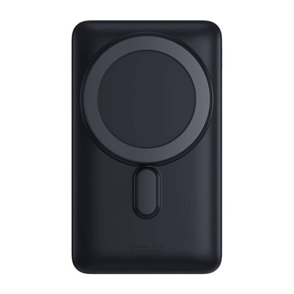 Power Bank 10 000 mah Baseus Magnetic Bracket 20W wireless charging black 00707 фото