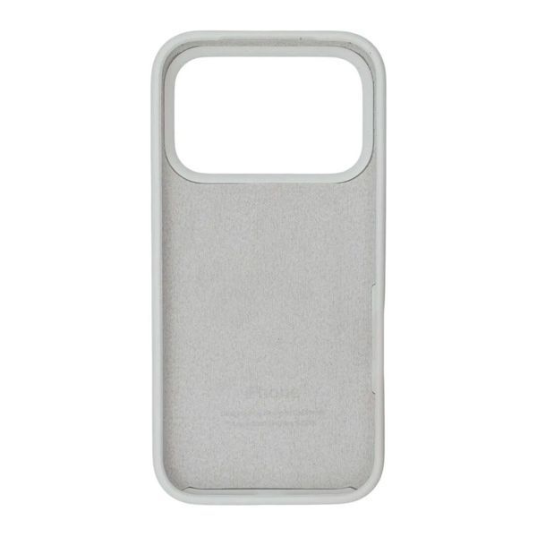 Silicone case Full iPhone 17 Pro Max white 42954 фото