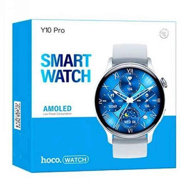 Смарт-годинник Hoco Y10 Pro AMOLED sports silver 34193 фото