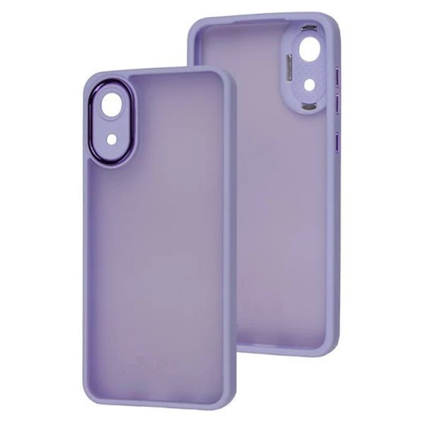 Силікон Samsung A05S/A057G 2023 Metal Lens light purple 33789 фото