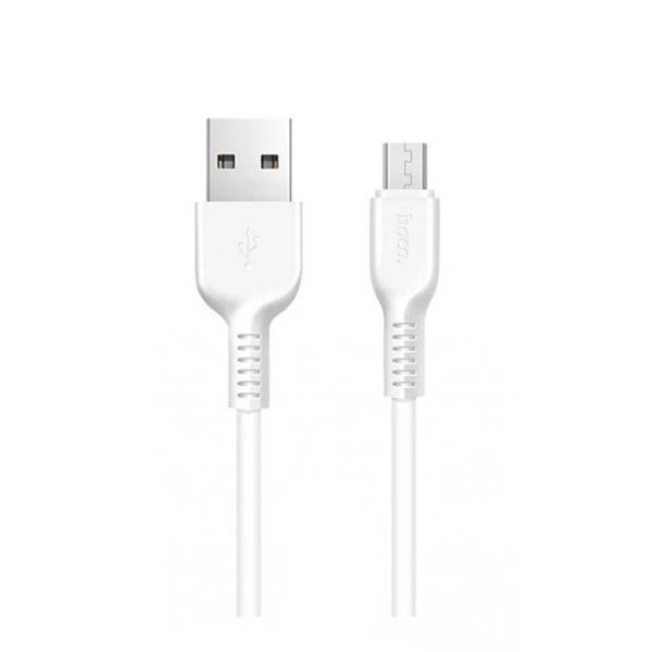 USB Cable Hoco Micro usb X1 2.4A 2m white 18952 фото