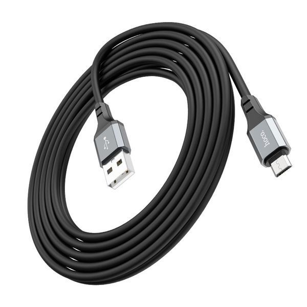 USB Cable Hoco Micro usb X92 2A 3m black 37283 фото