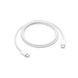 Cable Apple 60W Type-C to Type-C 1m Woven Fabric white 39159 фото 2