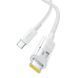 Cable Baseus Gem Fast-Charging Data Cable Type-C to Type-C 100W (1m) white 45959 фото 3