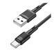 Cable Hoco Type-C to Type-C X83 60W/3A 1m black 29732 фото 1
