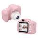 Дитячий фотоапарат Smart Kids X200 pink 34112 фото 1