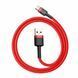 USB Cable Baseus Cafule Type-C Cable 2A (3m) red 06656 фото 3