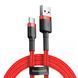 USB Cable Baseus Cafule Type-C Cable 2A (3m) red 06656 фото 1
