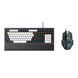 Клавіатура XO KB-06 mixed color luminous mechanical + мишка ігрова white 46931 фото 2