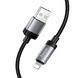 USB Cable Hoco Lightning X117 1m black 46810 фото 4