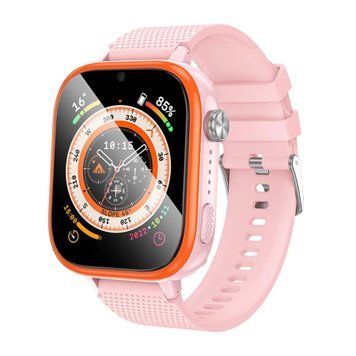 Дитячий годинник з GPS Hoco Y101 4G pink 37300 фото