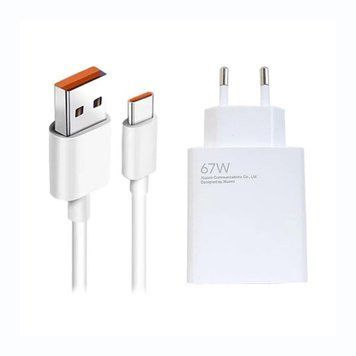 МЗП Xiaomi 67W + cable Type-C white UA 10053 фото