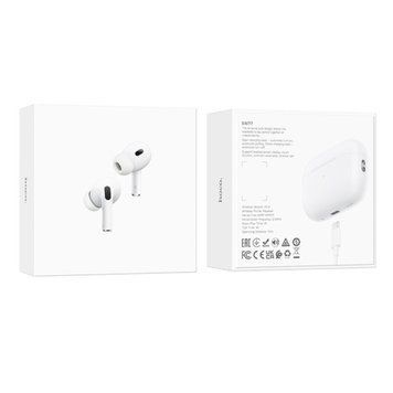 Навушники AirPods Pro 2 Hoco EW77 white 37889 фото