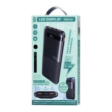 Power bank 10 000 mAh Remax RPP-71 Explore Pro Series PD20W+QC22.5W black 38830 фото
