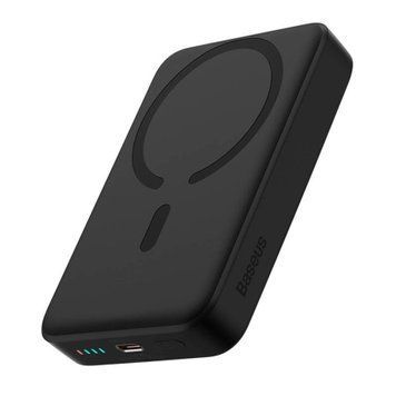 Power Bank 100 00 mah Baseus Magnetic Mini 30W wireless quick charging black 00708 фото