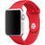 Ремінець Apple watch 42/44/45mm silicone red 21814 фото