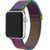 Ремінець Apple watch 42/44/45mm Milanese Loop colorful 35079 фото