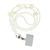 Ремiнець-перлина з карабiном для смартфона white 41353 фото