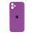 Silicone case Full square close camera iPhone 11 purple 37414 фото