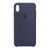 Silicone case iPhone Xr midnight blue 20516 фото