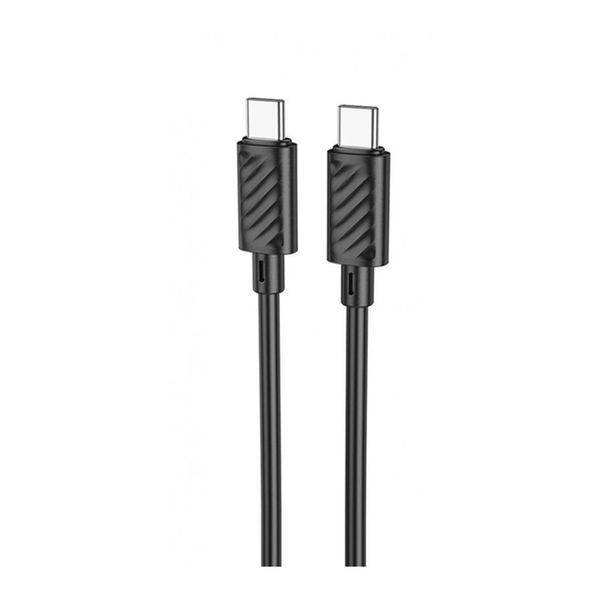 Cable Hoco Type-C to Type-C X88 60W/3A 1m black 05354 фото