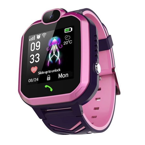 Дитячий годинник з GPS H1 pink 25521 фото