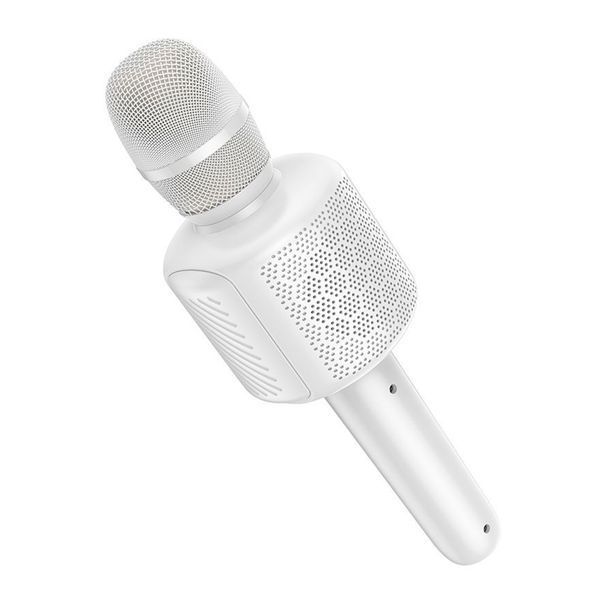 Мікрофон bluetooth Hoco L24 white 47318 фото