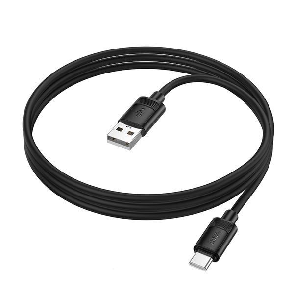USB Cable Hoco Type-C X122 1m black 44119 фото