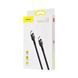 Cable Baseus Cafule Type-C to Type-C PD 2.0 60W (1m) gray/black 07132 фото 3