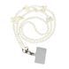 Ремiнець-перлина з карабiном для смартфона white 41353 фото 1