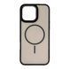 Силікон iPhone 17 Pro Corrugated MagSafe black 47107 фото 1