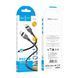 USB Cable Hoco Lightning X109 2.4A 1m black 38459 фото 1