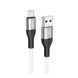USB Cable Hoco micro usb X72 2.4A 1m white 28894 фото 1