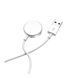 USB Cable hooc CW16 Apple Watch white 20964 фото 2