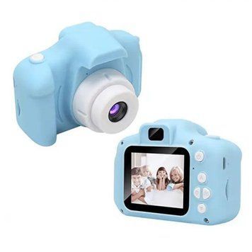 Дитячий фотоапарат Smart Kids X200 blue 34114 фото
