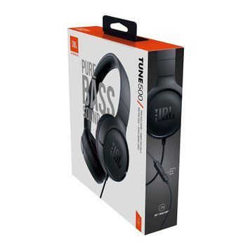 Навушники Big JBL Tune 500 black UA 23295 фото
