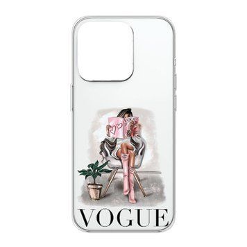 Силікон iPhone 7/8 Glass Vogue 12892 фото