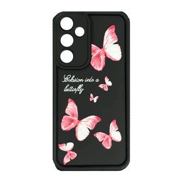 Силікон Samsung A26/A266B 2025 Prestige black butterfly 45787 фото