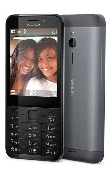 Телефон Nokia 230 DS Dark Silver UA 03336 фото